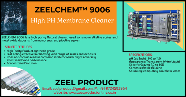 ro membrane cleaning chemicals